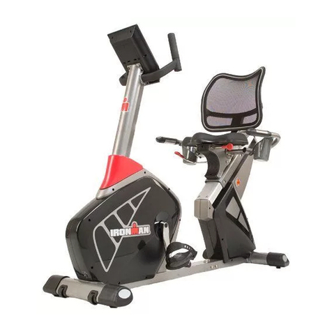 Ironman Fitness Transition Recumbent Bike IM-R7 User manual