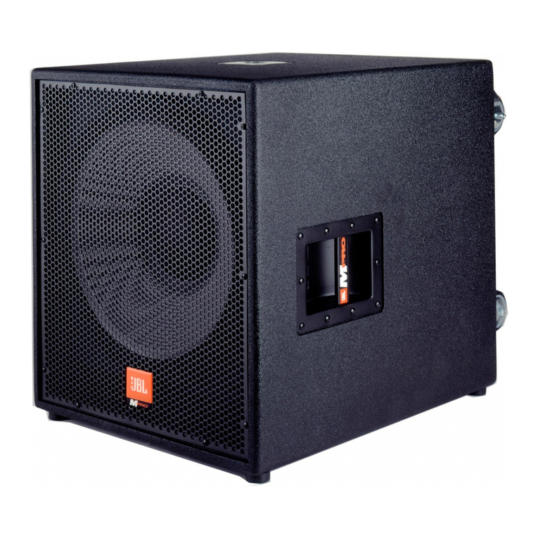 JBL MPro MP418SP user guide