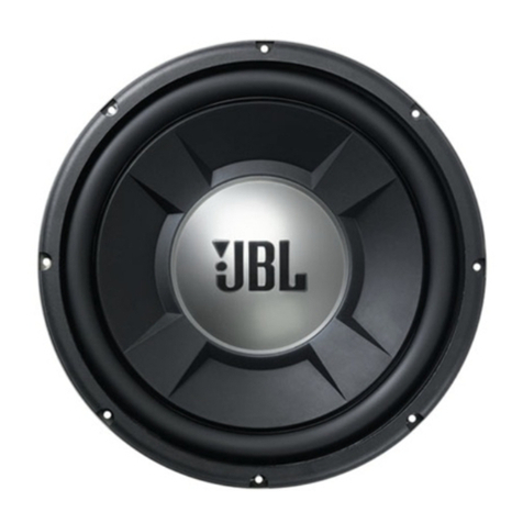 JBL GRAND TOURING GTO1202D User manual