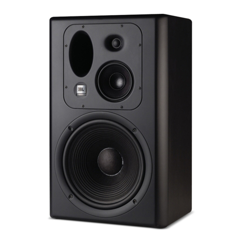 JBL LSR6300 Series owner's manual