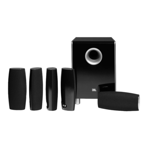 JBL CS6100 User manual JBL CS6100 User manual