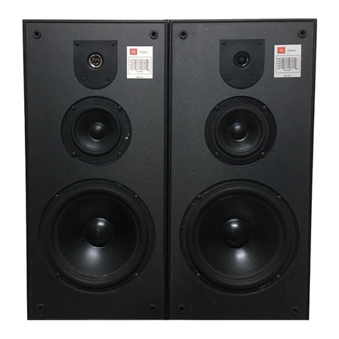 JBL TLX 151 User manual