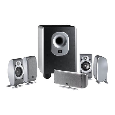 JBL SCS200.5/230 User manual