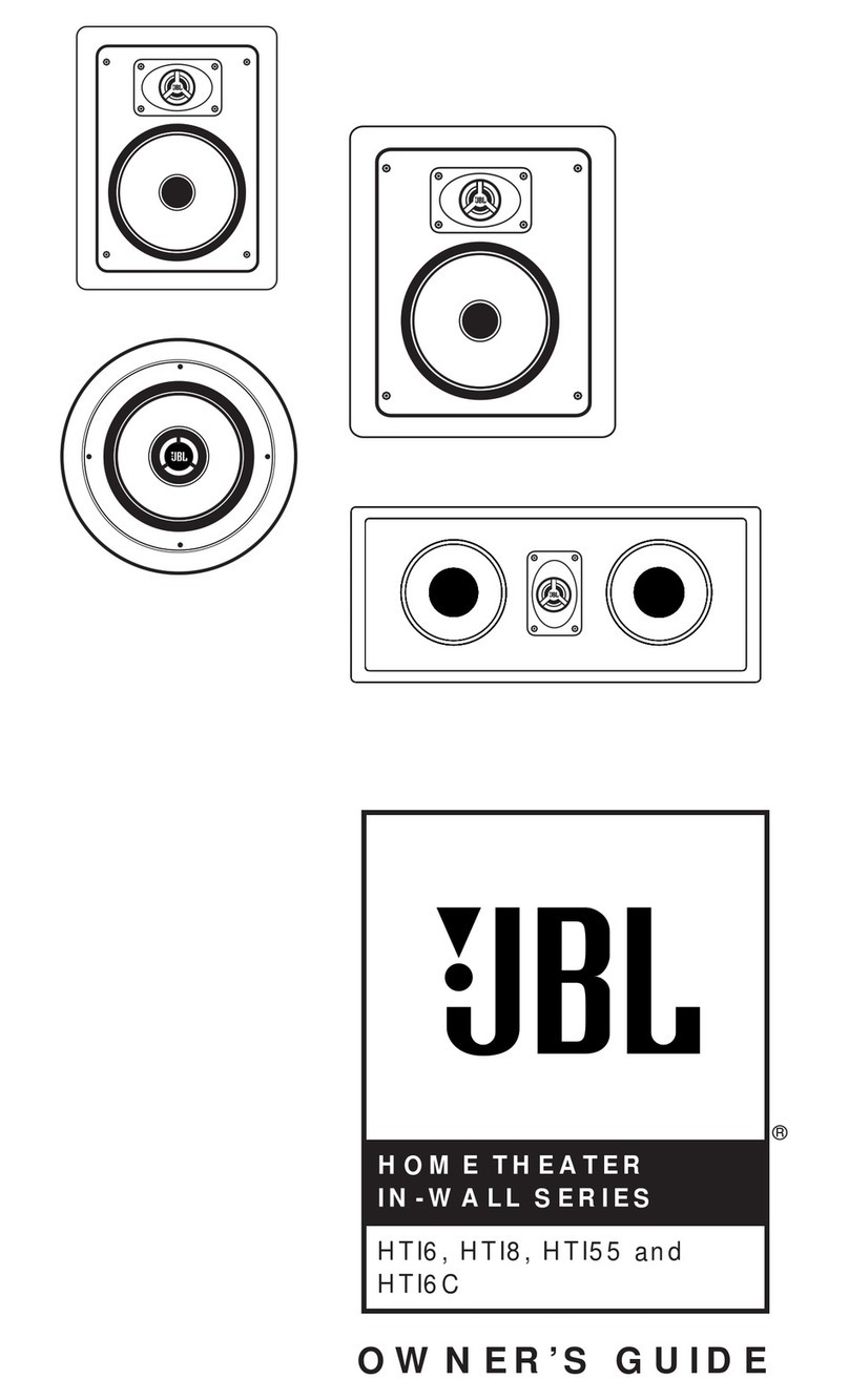 JBL HTI55 owner's guide