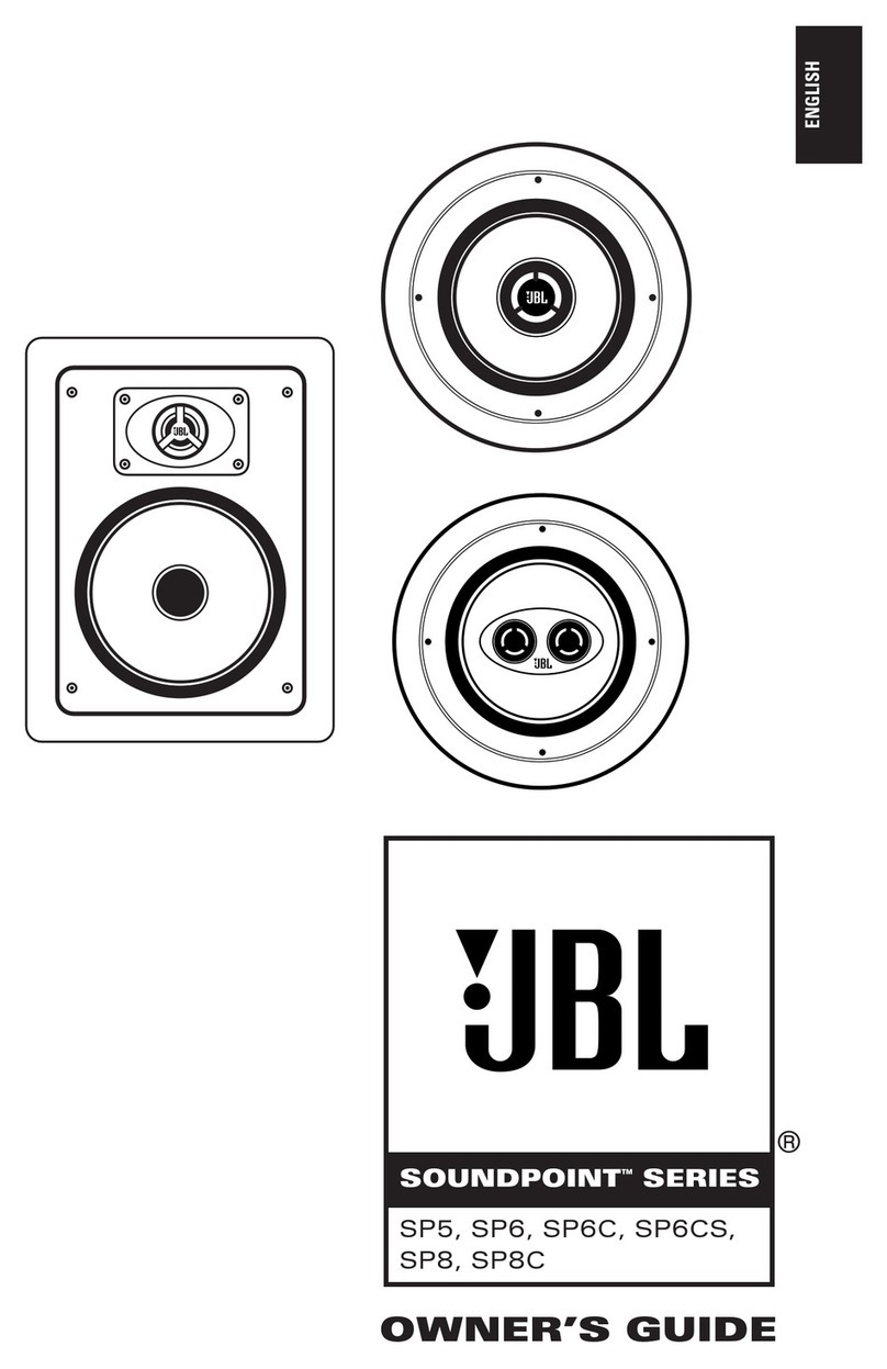 JBL SoundPoint SP5 owner's guide