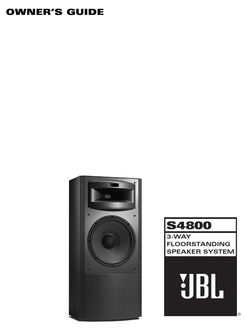 JBL S4800 User manual