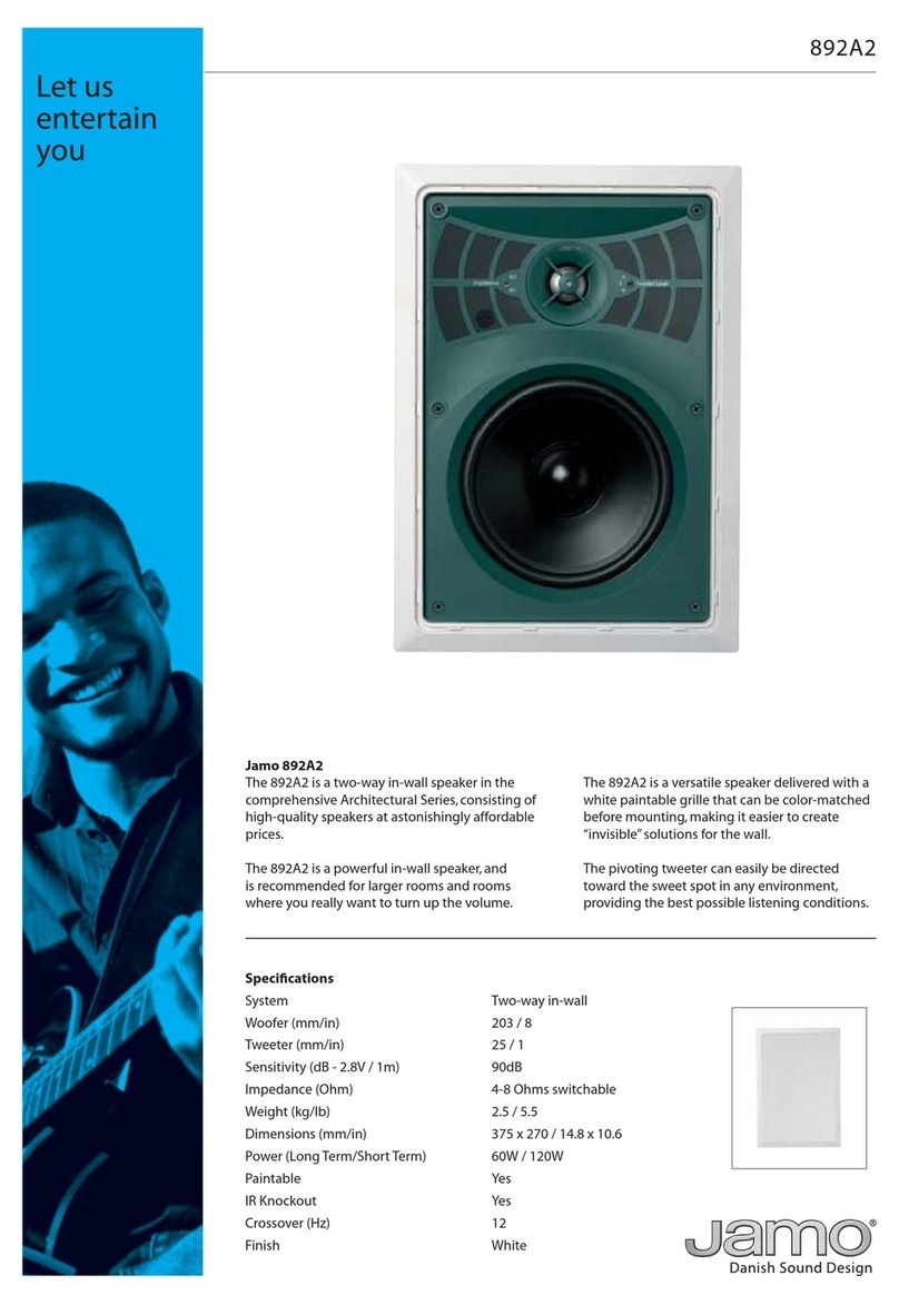 JAMO 892A2 User manual