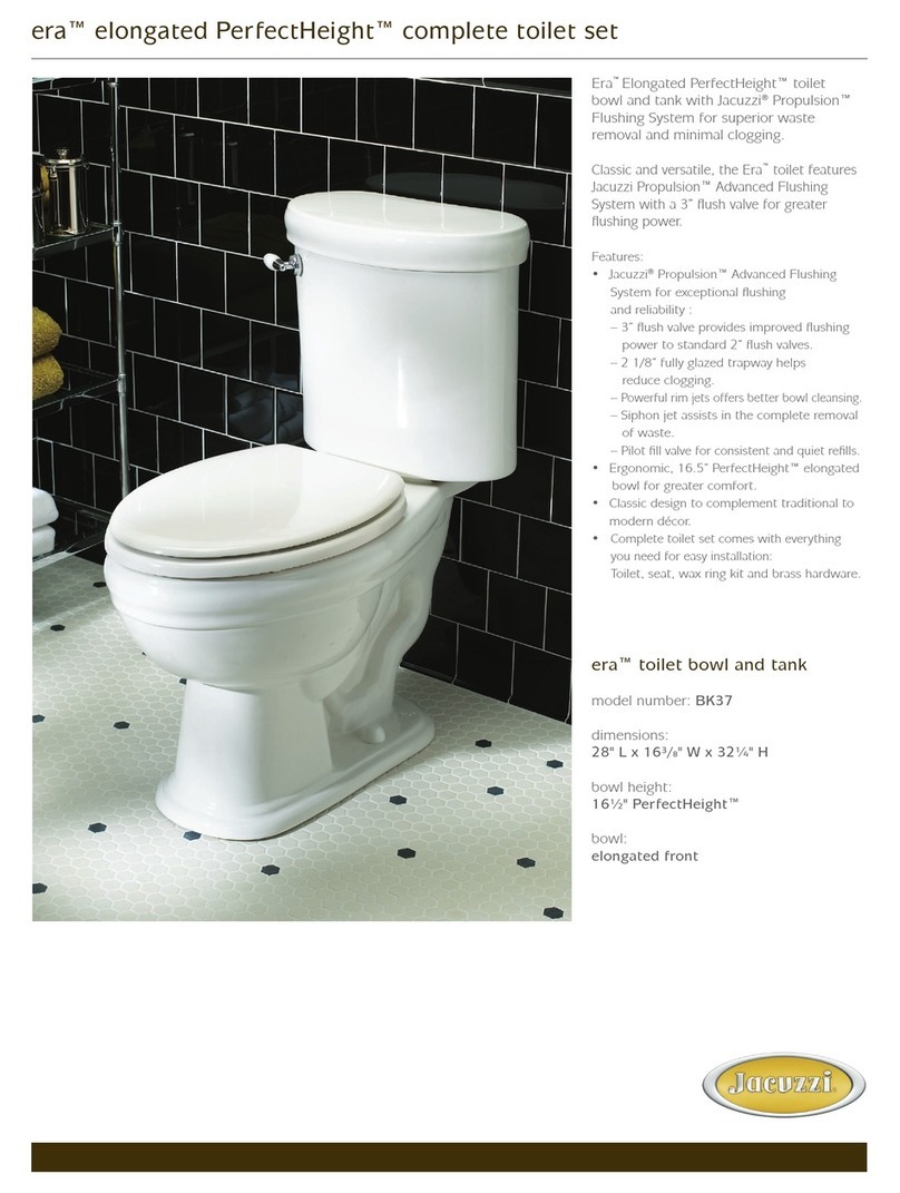 Jacuzzi BK37 User manual