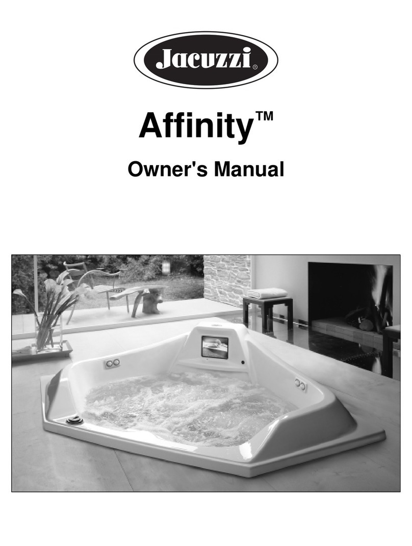 Jacuzzi S198 User manual