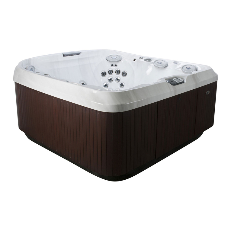 Jacuzzi J - 400 SERIES J - 465 User manual Jacuzzi J - 400 SERIES J - 465 User manual