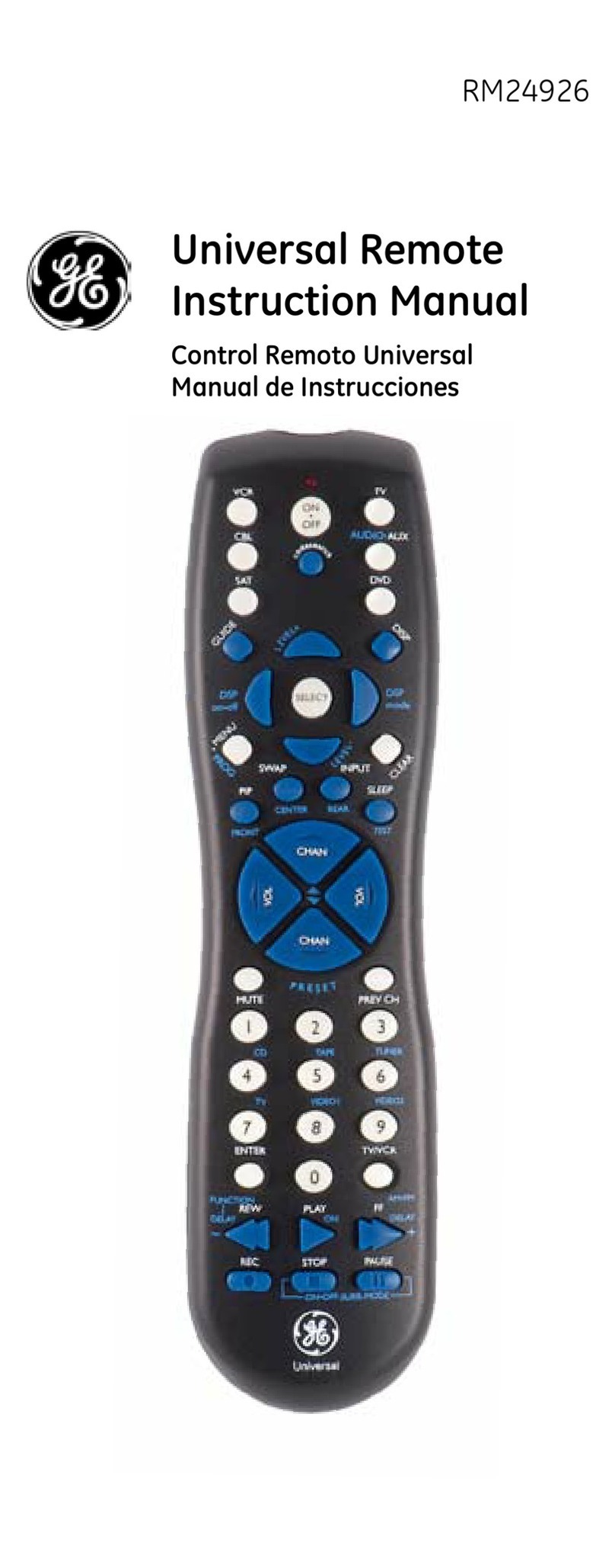 GE RM24926 User manual