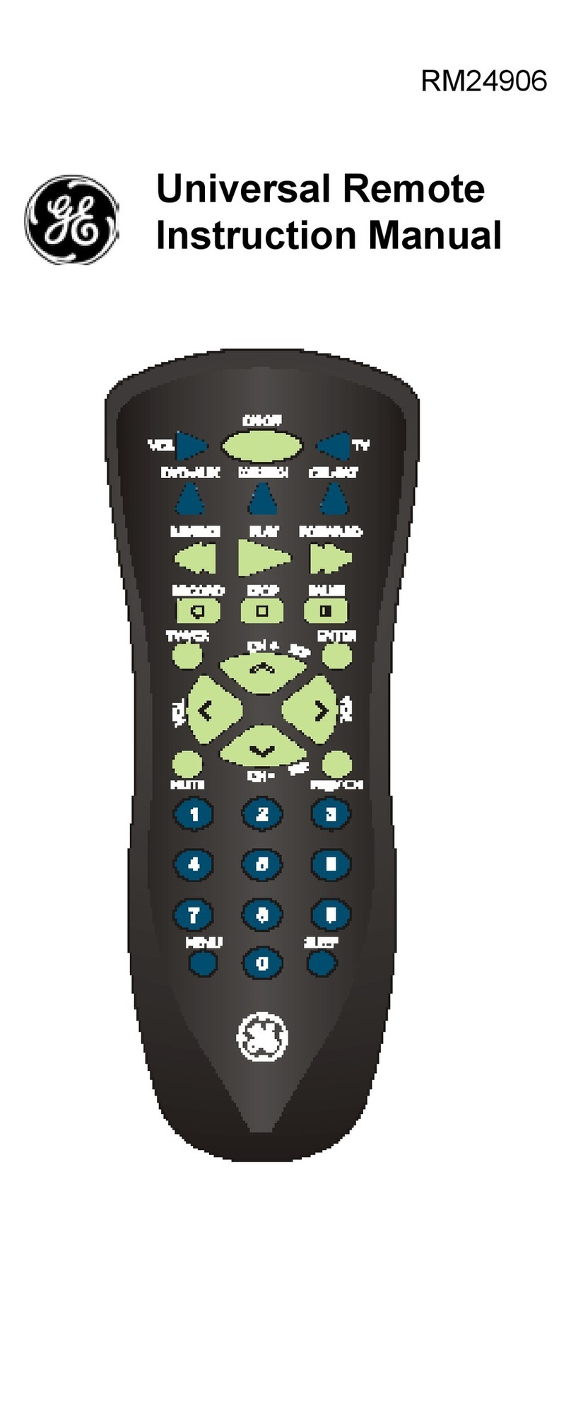 GE RM24906 User manual