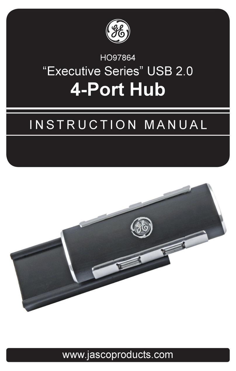 GE "Executive Series" USB 2.0 HO97864 User manual GE "Executive Series" USB 2.0 HO97864 User manual