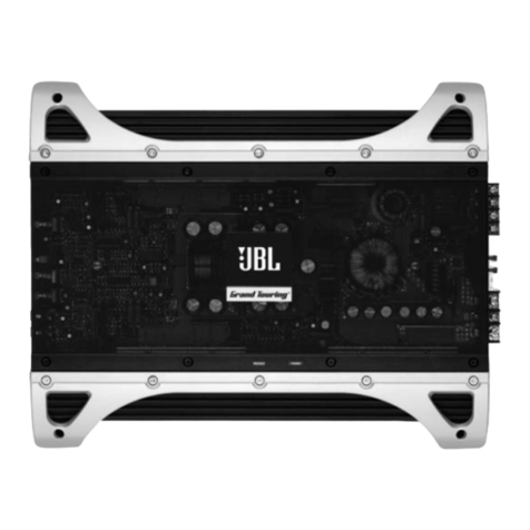 JBL gto1201.1 II owner's manual