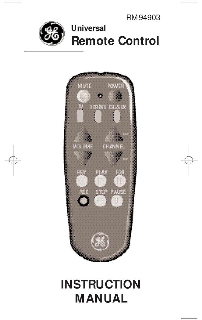 GE RM94903 User manual