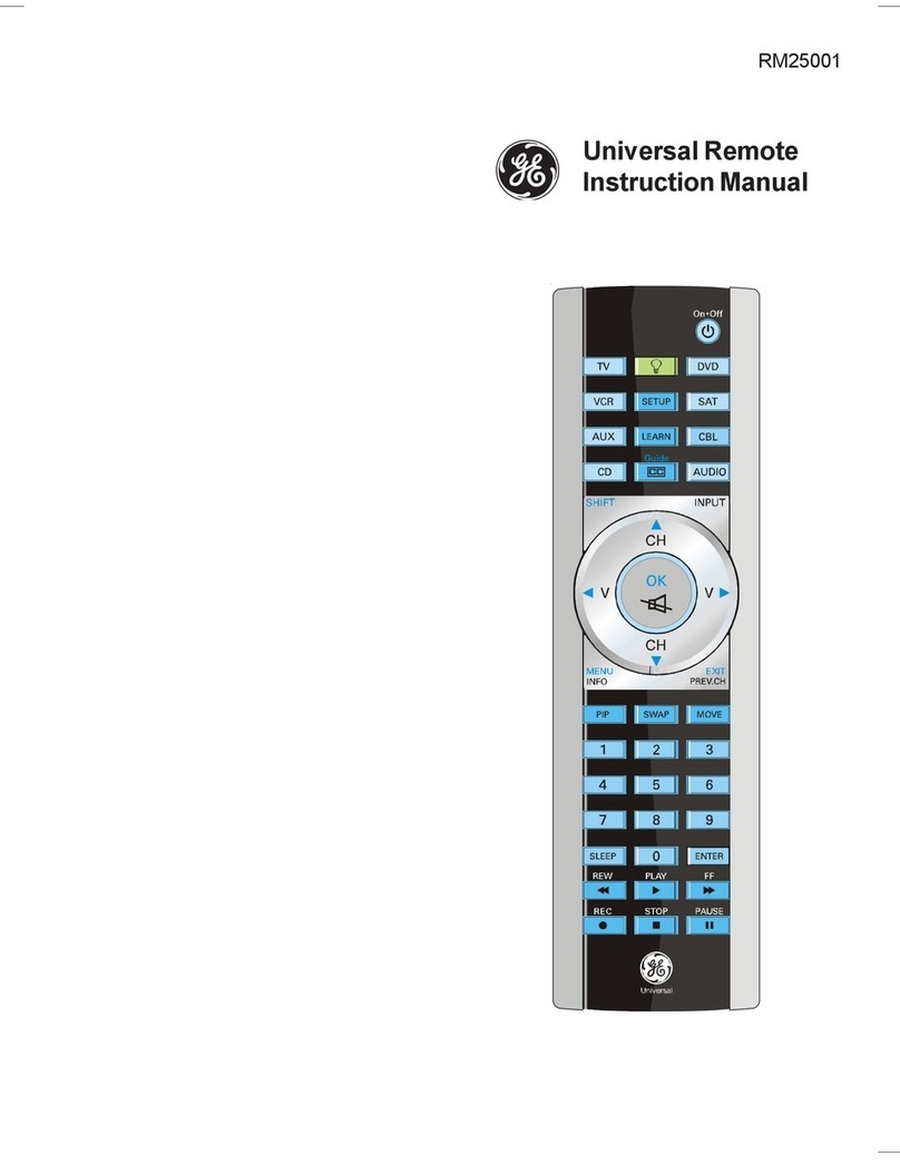 GE RM25001 User manual
