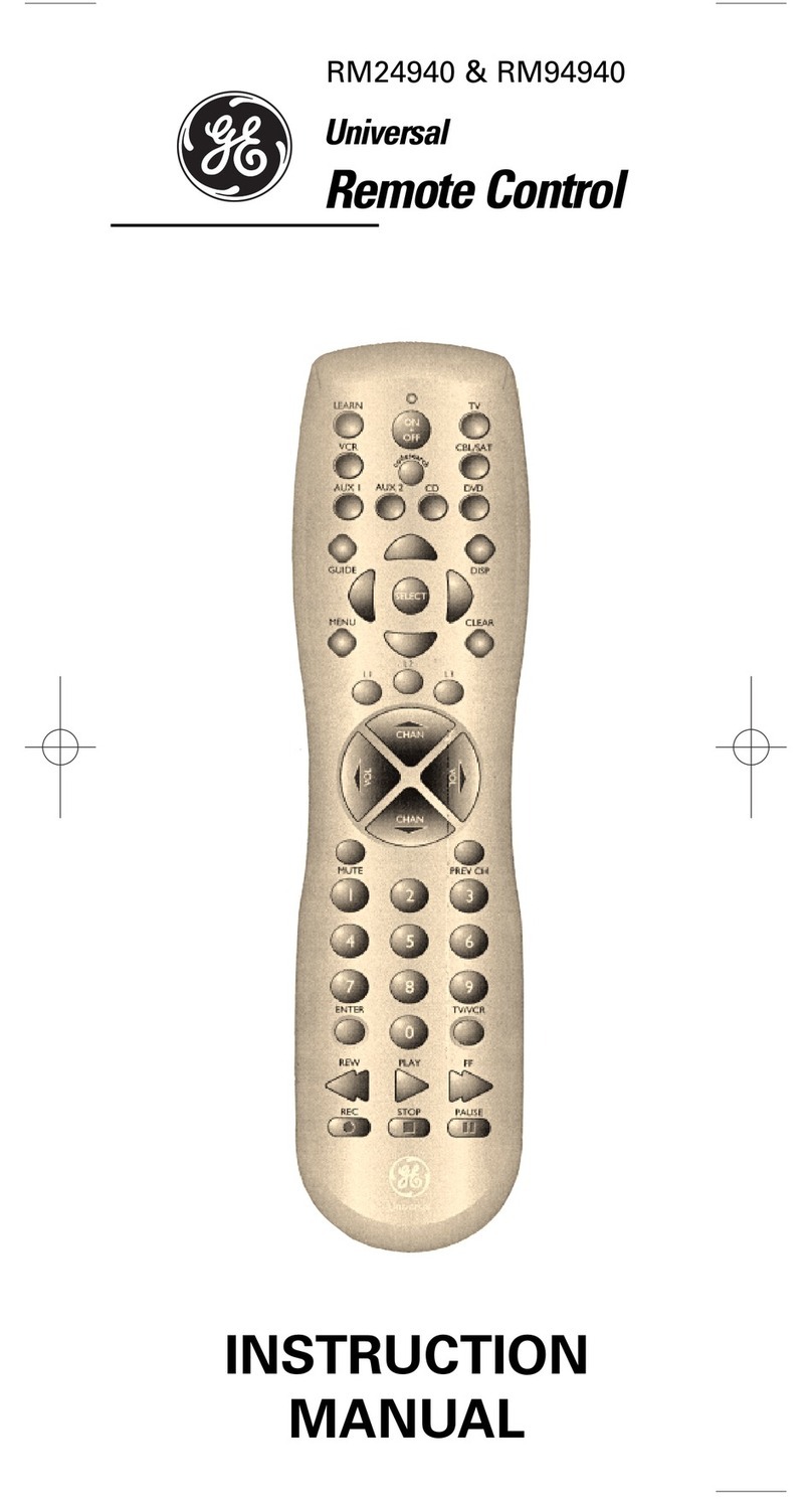 GE RM24940 User manual