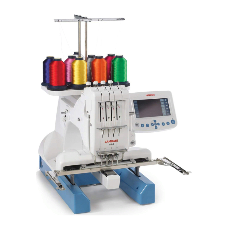 Janome MB-4 Instruction book