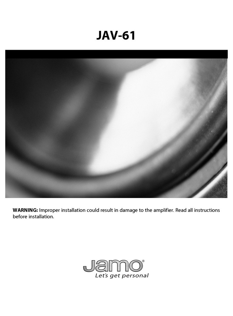 JAMO JAV-61 user guide