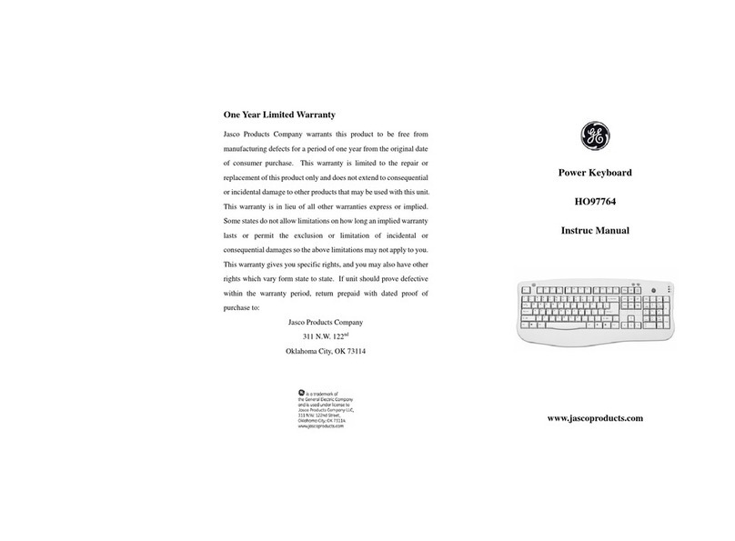 GE 97764 User manual