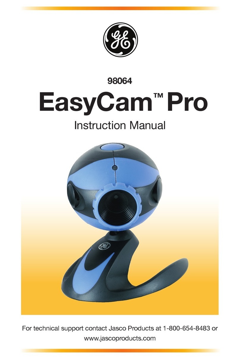 GE EasyCamTM Pro 98064 instruction manual