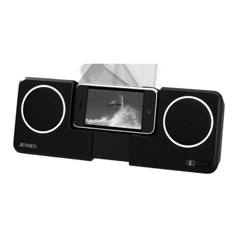 Jensen JiSS-250i User manual