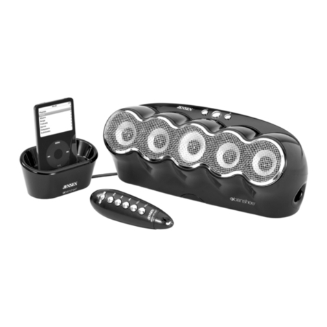 Jensen banshee JiSS-550 User manual