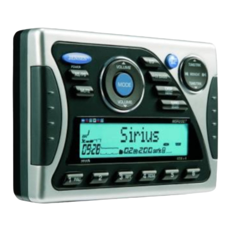 Jensen MSR2107 User manual