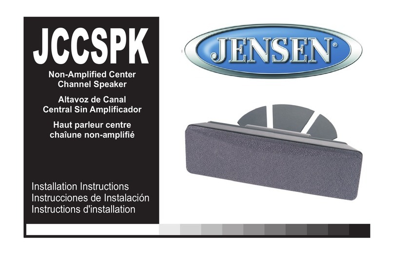Jensen JCCSPK User manual