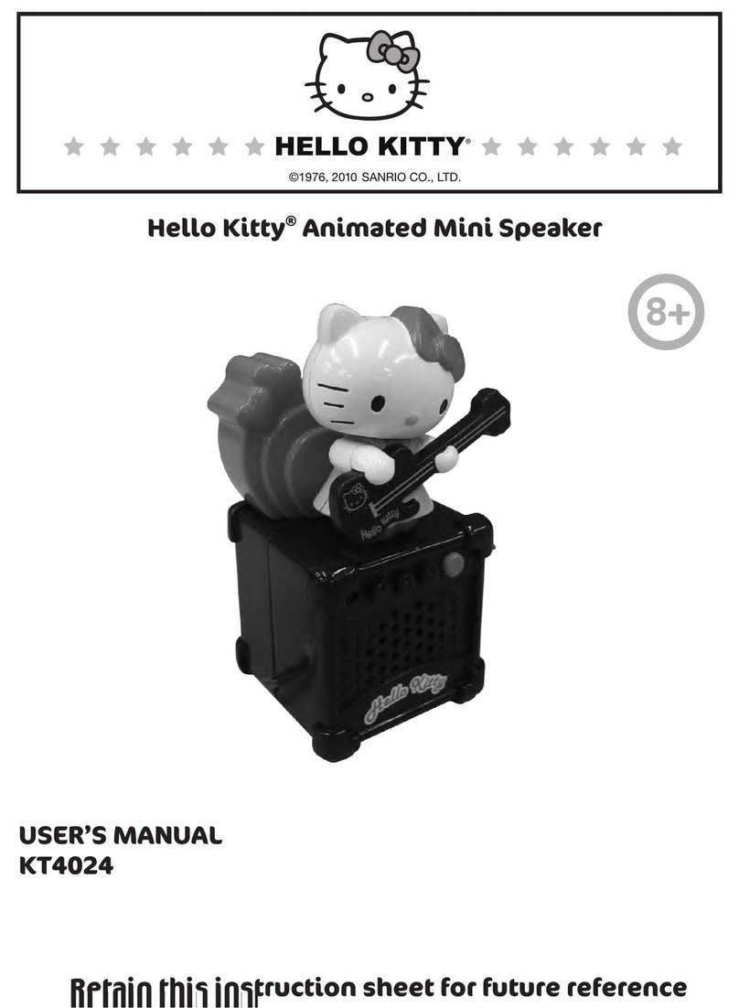 Hello Kitty Hello Kitty KT4024 user manual