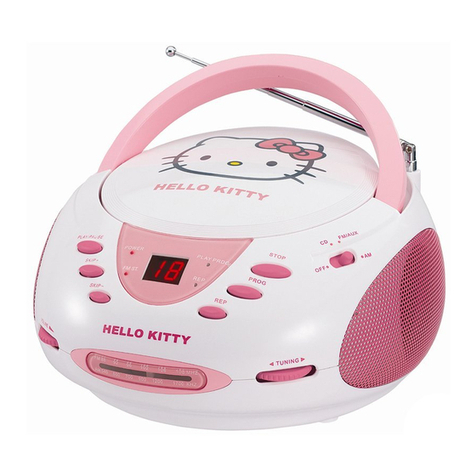 Hello Kitty Hello Kitty KT2024A owner's manual