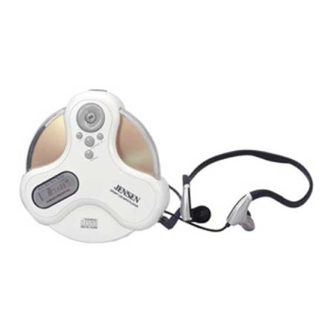 Jensen CD-600 operating instructions