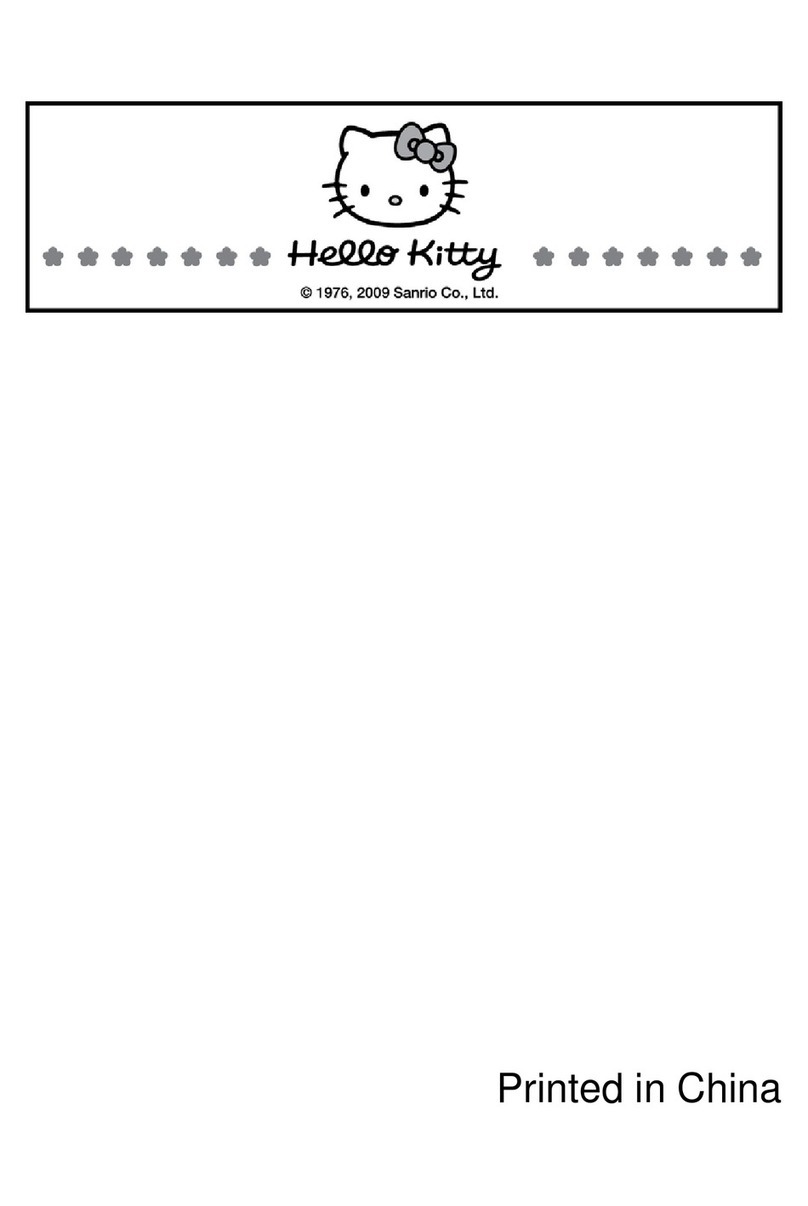 Hello Kitty Hello Kitty KT4480BK instructions
