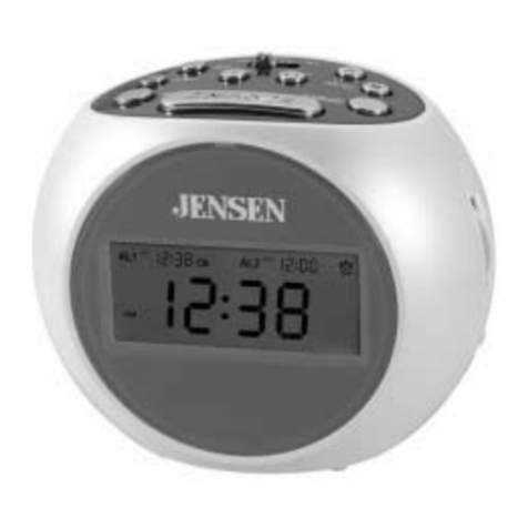 Jensen JCR-263 User manual