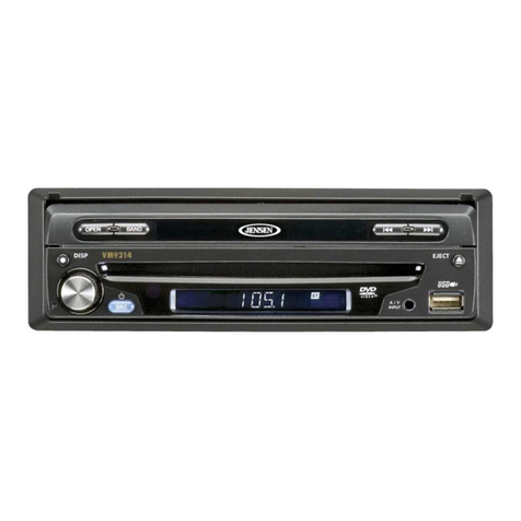 Jensen VM9214 installation guide