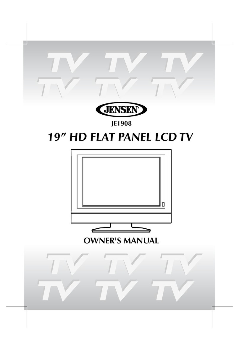 Jensen JE1908 owner's manual