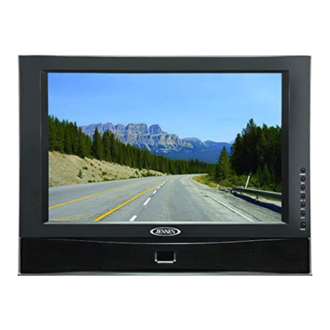 Jensen 19" LCD TV JE1909 User manual Jensen 19" LCD TV JE1909 User manual