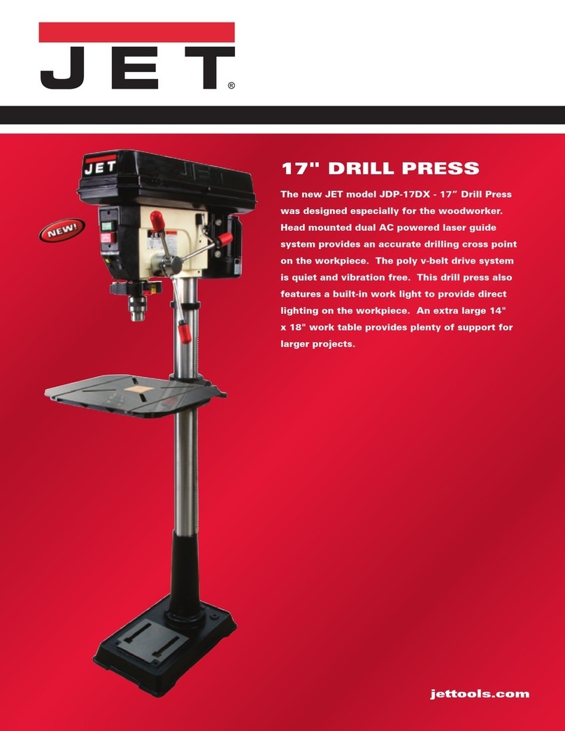 Jet JDP-17DX brochure