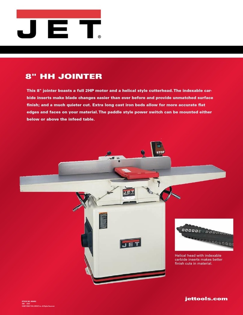 Jet JJ-8HH User manual