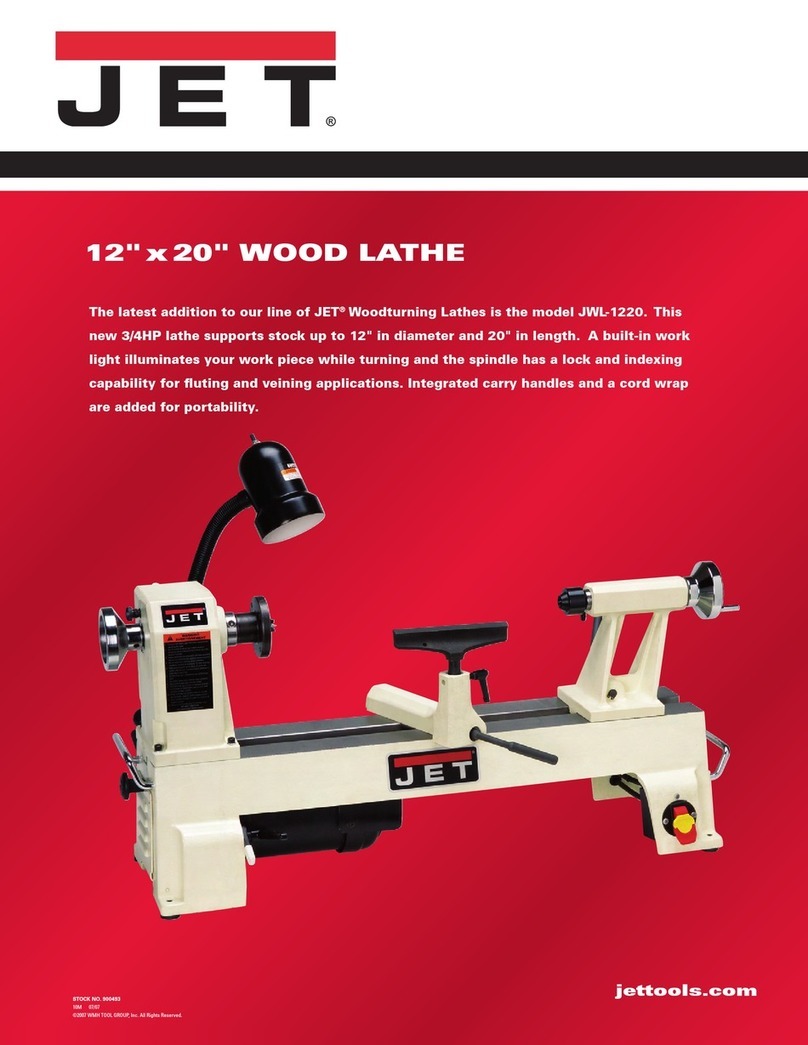 Jet JWL-1220 User manual