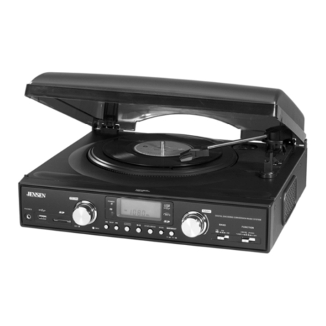 Jensen JTA-450 User manual