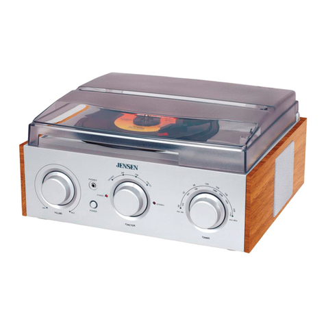 Jensen JTA-220 User manual