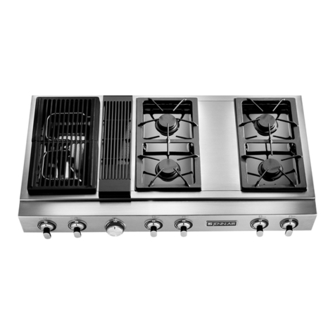 Jenn-Air PRO-STYLE CVG4380P use and care manual
