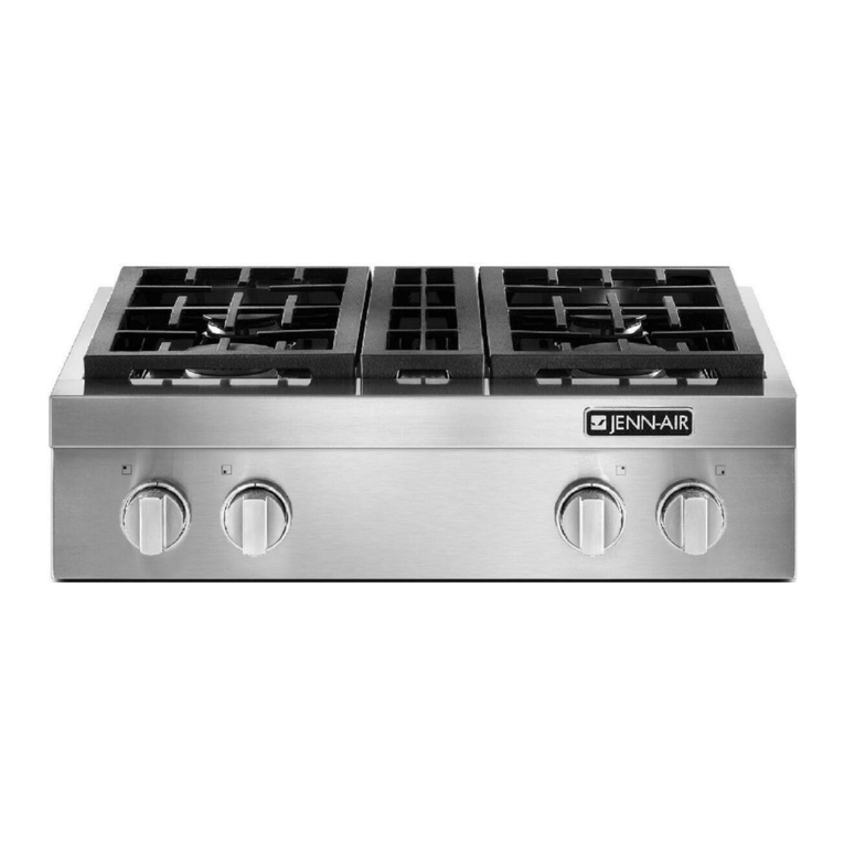 Jenn-Air JGCP430 Use and care guide