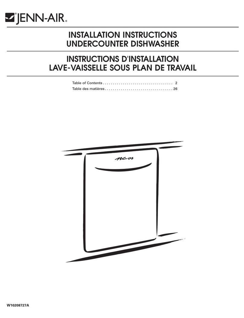 Jenn-Air W10208727A User manual