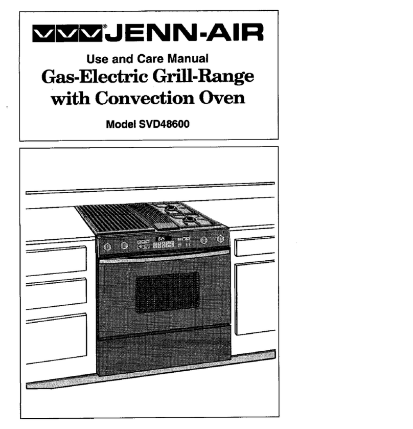 Jenn-Air SVD48600 User manual