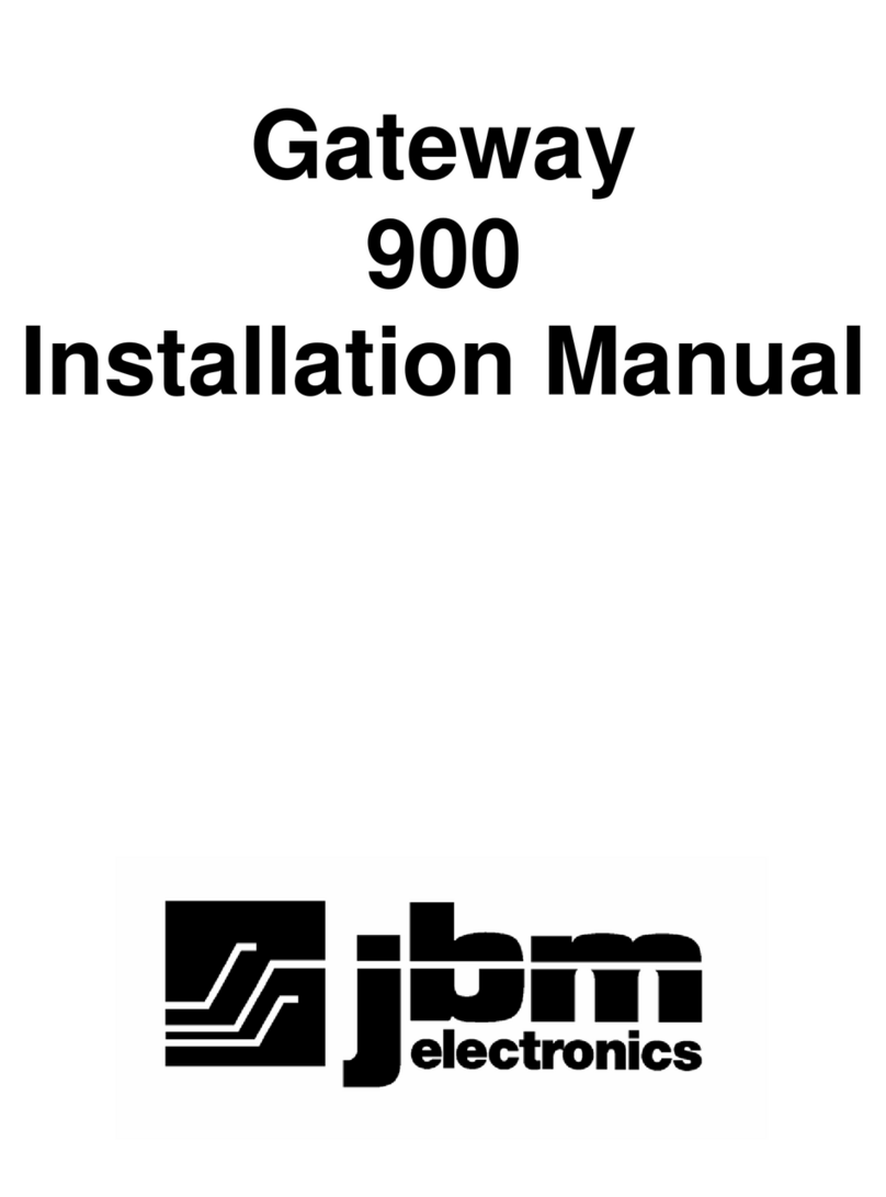 JBM electronics 900 installation manual