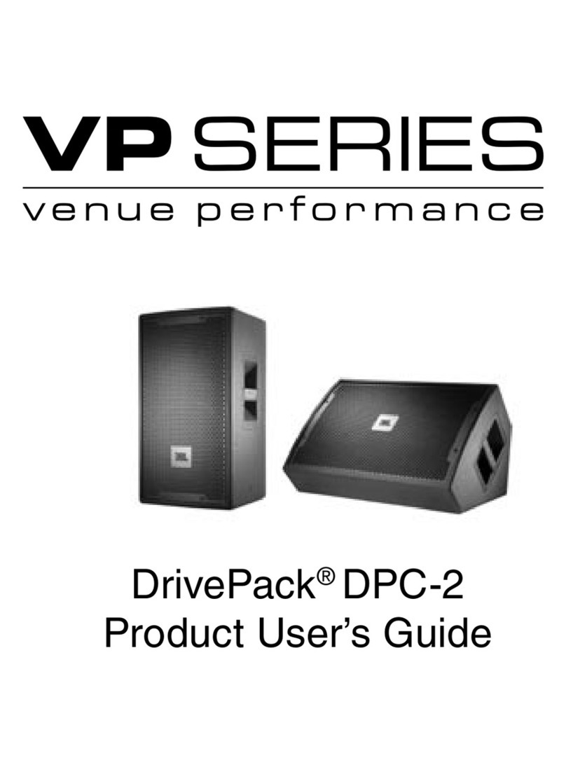 JBL DPC-2 User manual