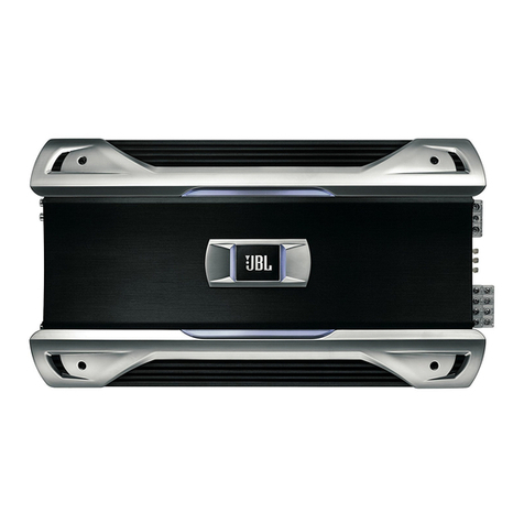 JBL Grand Touring Series GTO1004 User manual JBL Grand Touring Series GTO1004 User manual