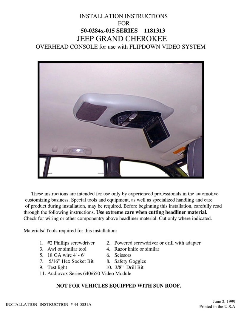 Jeep 50-0284x-015 Series installation instructions